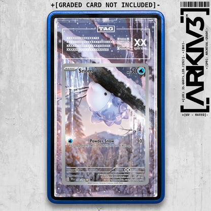 ARKIV3 TAG graded front - Blue