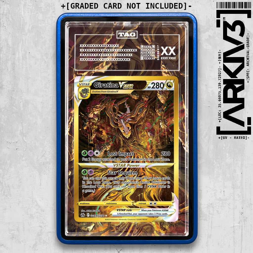 ARKIV3 TAG graded front - Blue