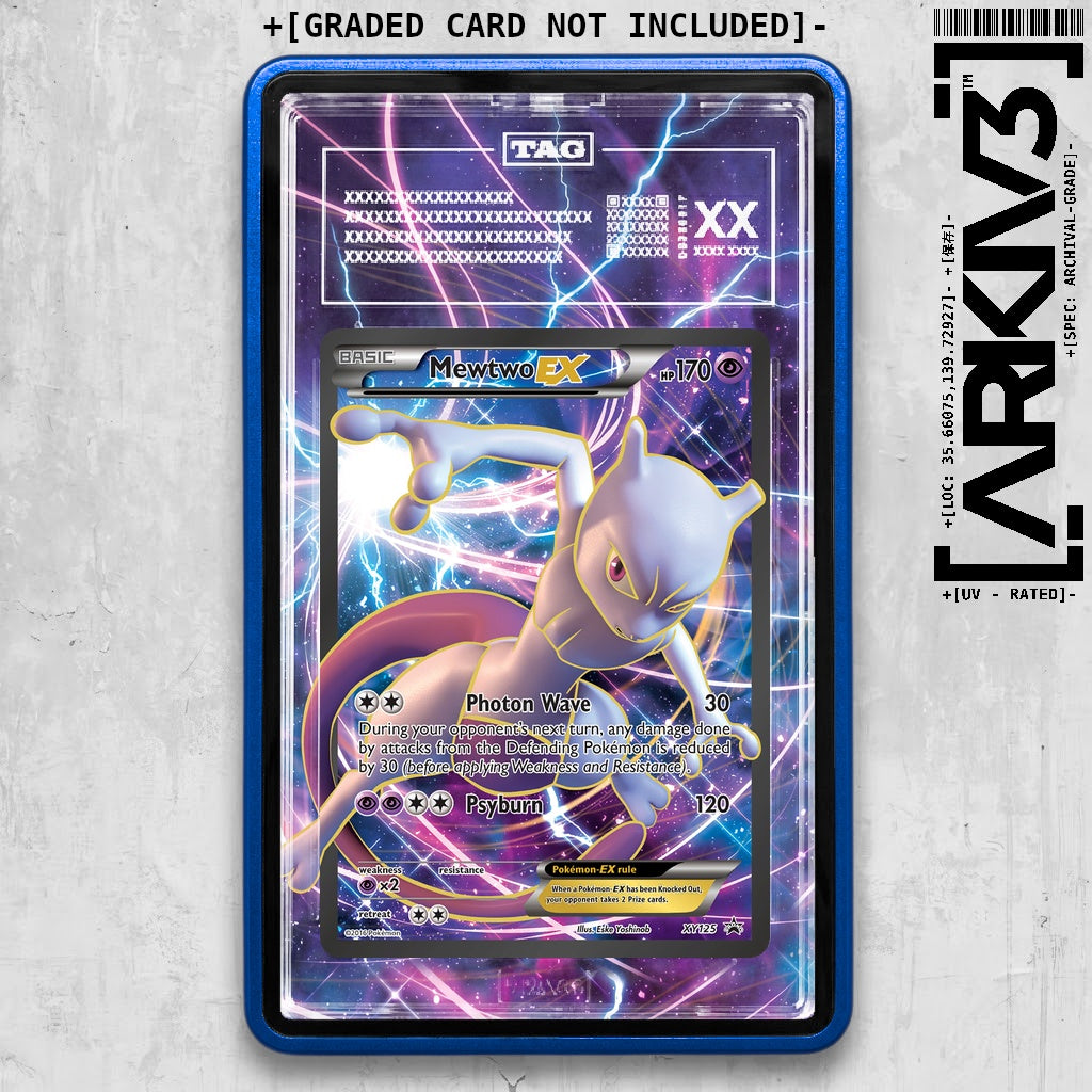ARKIV3 TAG graded front - Blue