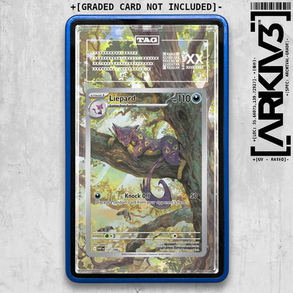 ARKIV3 TAG graded front - Blue