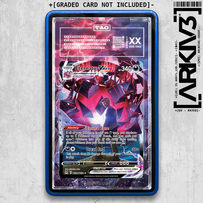 ARKIV3 TAG graded front - Blue