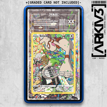 ARKIV3 TAG graded front - Blue