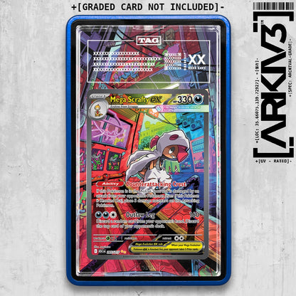 ARKIV3 TAG graded front - Blue