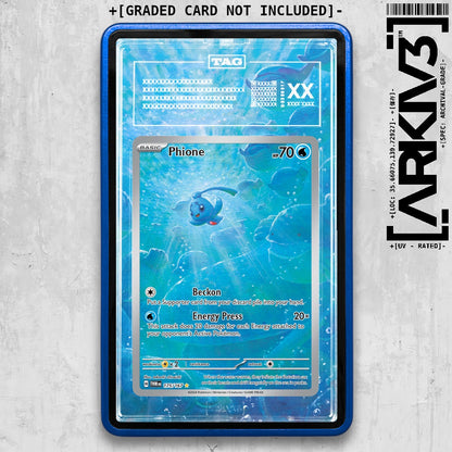 ARKIV3 TAG graded front - Blue