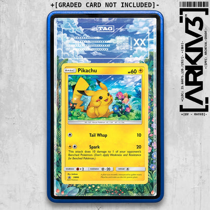 ARKIV3 TAG graded front - Blue