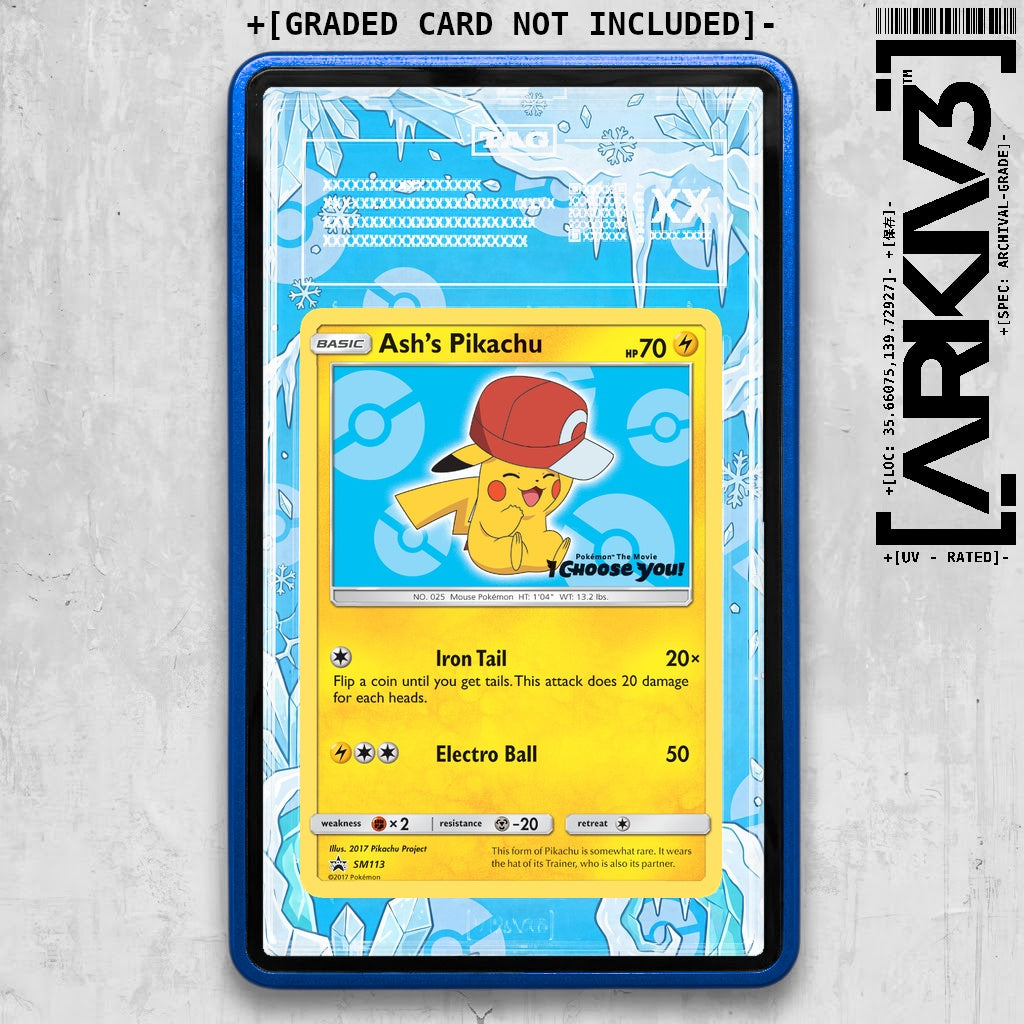 ARKIV3 TAG graded front - Blue