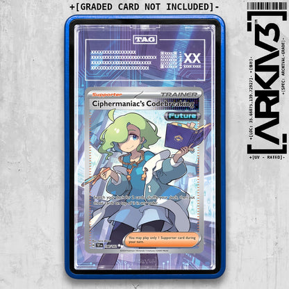 ARKIV3 TAG graded front - Blue