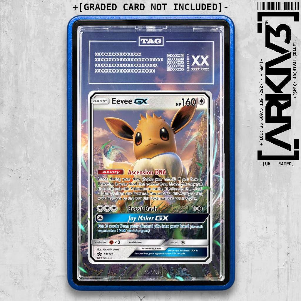 ARKIV3 TAG graded front - Blue