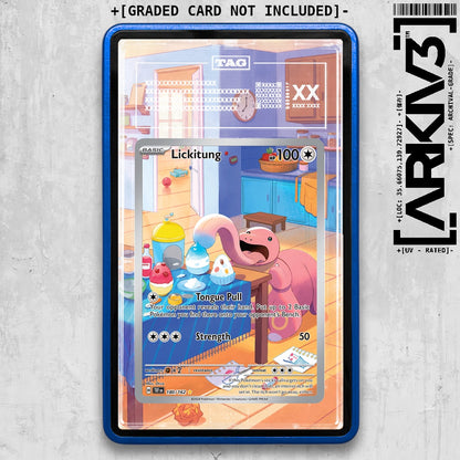 ARKIV3 TAG graded front - Blue