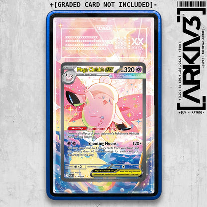 ARKIV3 TAG graded front - Blue