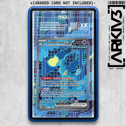 ARKIV3 TAG graded front - Blue