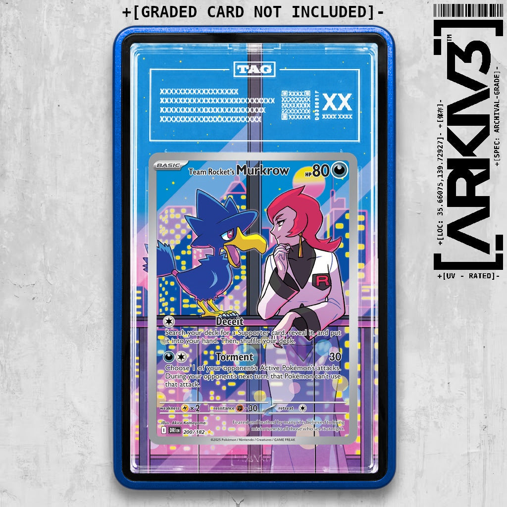 ARKIV3 TAG graded front - Blue