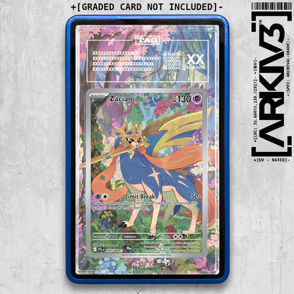ARKIV3 TAG graded front - Blue