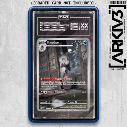 ARKIV3 TAG graded front - Blue
