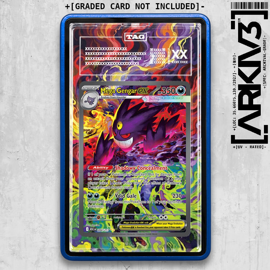 ARKIV3 TAG graded front - Blue