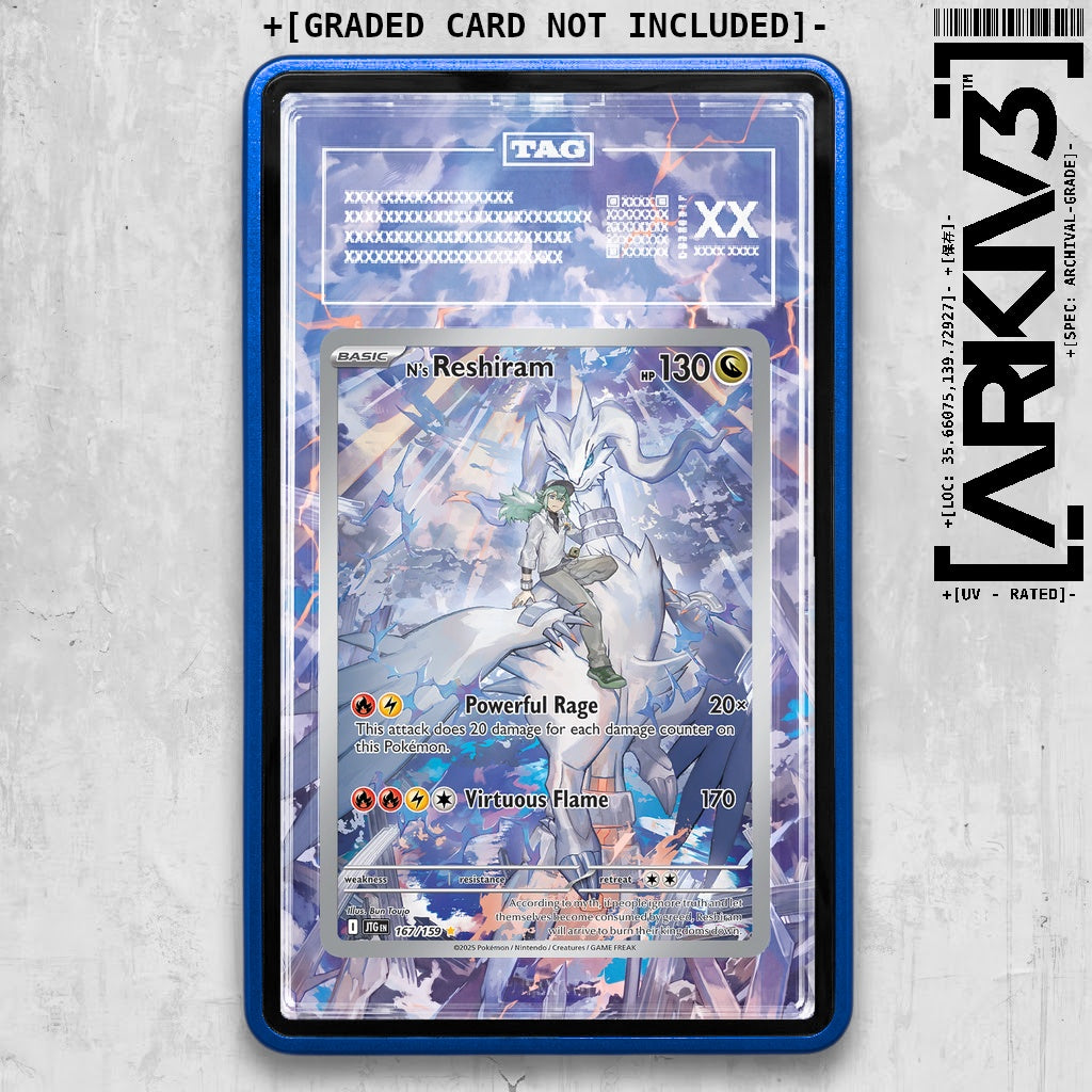 ARKIV3 TAG graded front - Blue