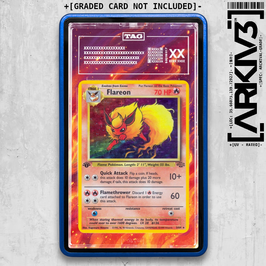 ARKIV3 TAG graded front - Blue