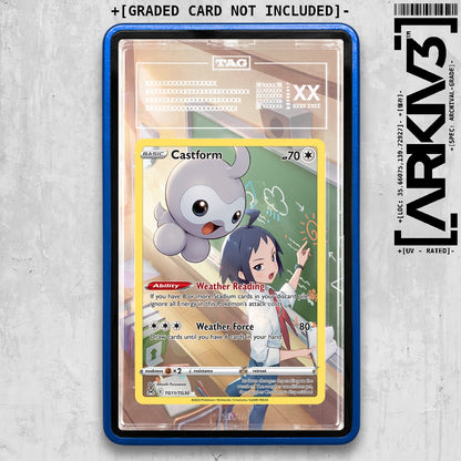 ARKIV3 TAG graded front - Blue
