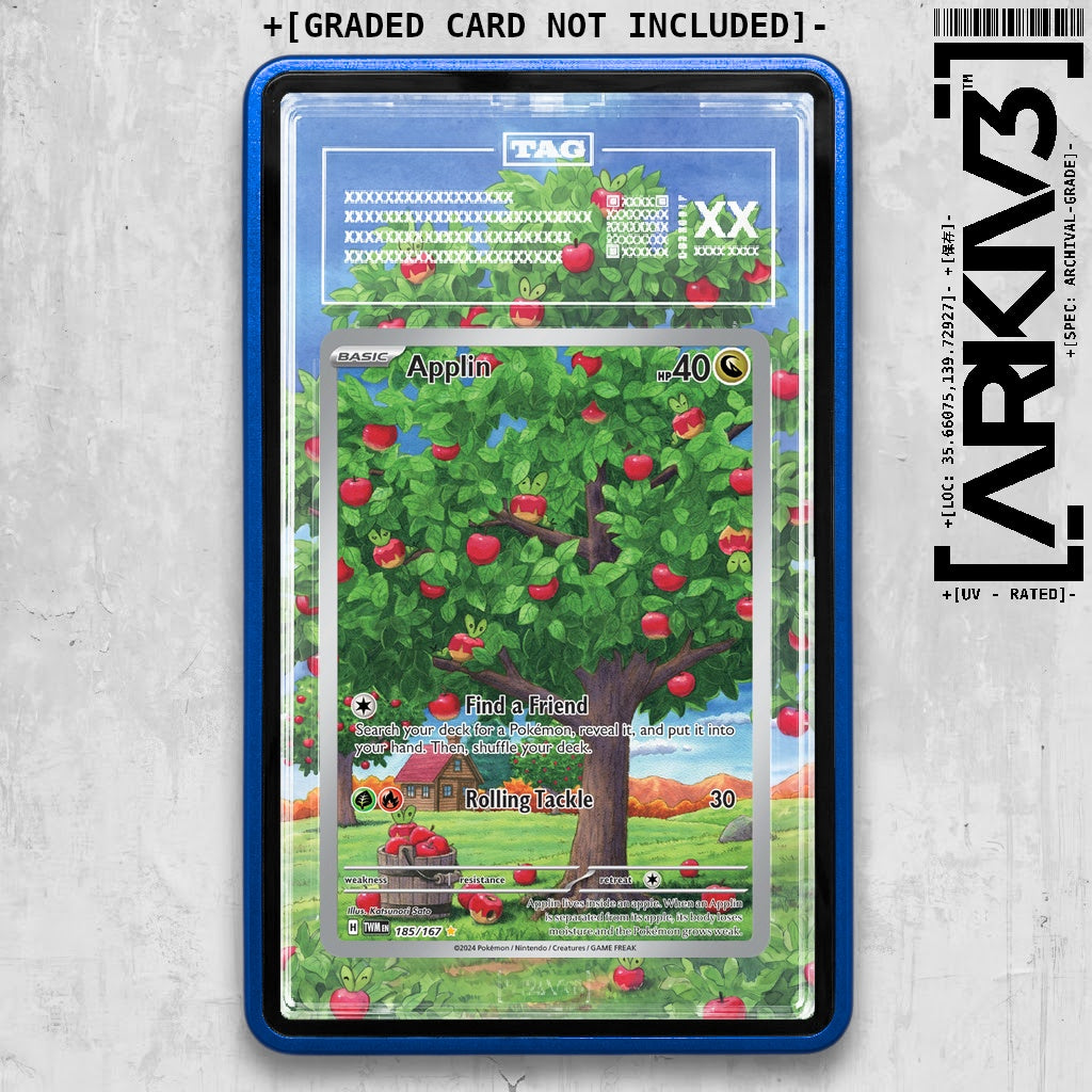 ARKIV3 TAG graded front - Blue