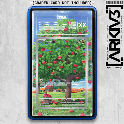 ARKIV3 TAG graded front - Blue