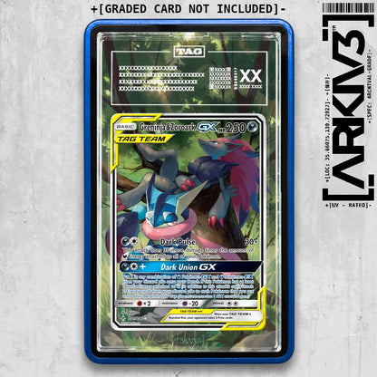ARKIV3 TAG graded front - Blue