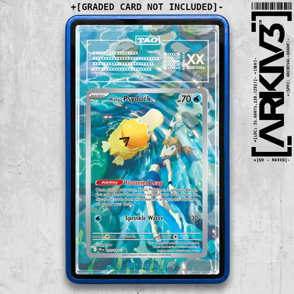 ARKIV3 TAG graded front - Blue