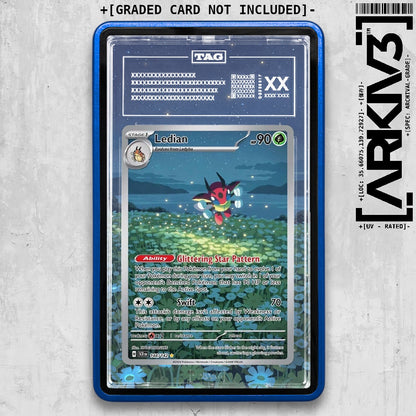 ARKIV3 TAG graded front - Blue