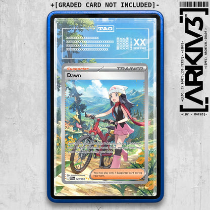 ARKIV3 TAG graded front - Blue
