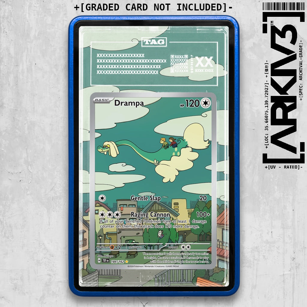 ARKIV3 TAG graded front - Blue