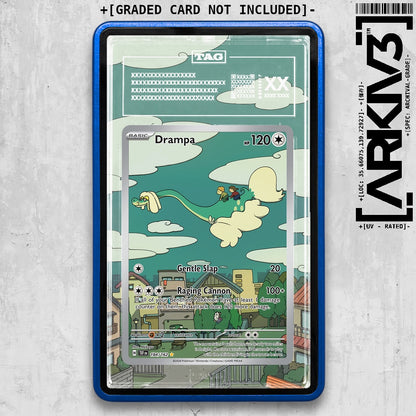 ARKIV3 TAG graded front - Blue