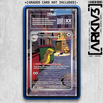 ARKIV3 TAG graded front - Blue