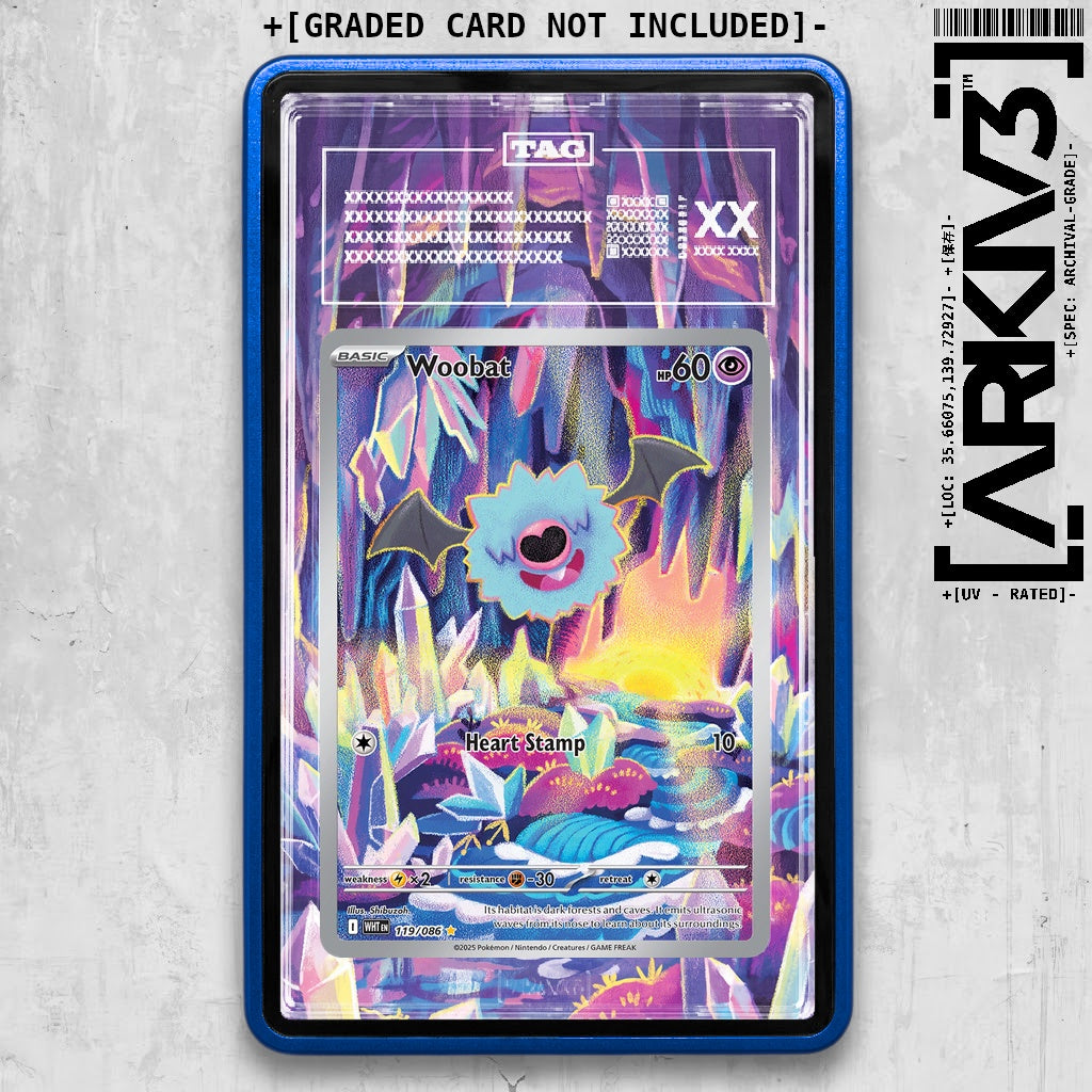 ARKIV3 TAG graded front - Blue