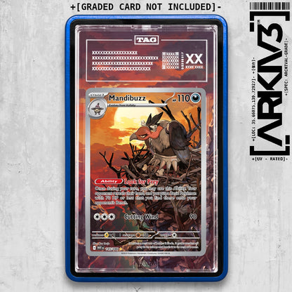 ARKIV3 TAG graded front - Blue