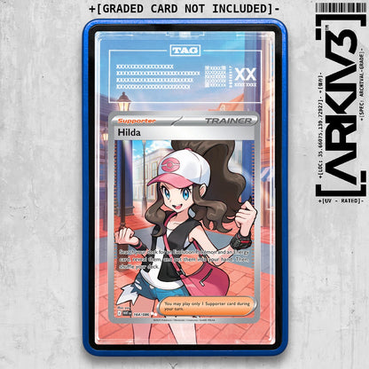 ARKIV3 TAG graded front - Blue