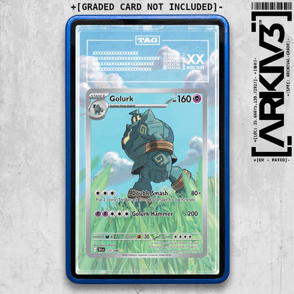 ARKIV3 TAG graded front - Blue