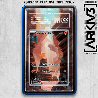 ARKIV3 TAG graded front - Blue