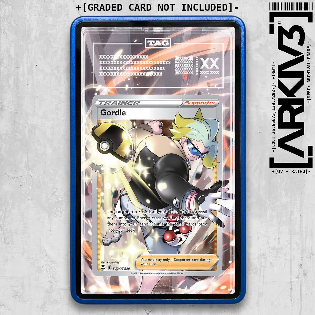 ARKIV3 TAG graded front - Blue