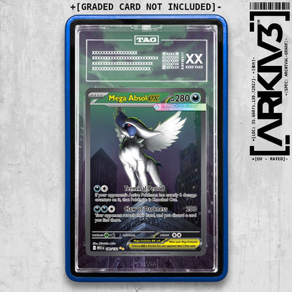 ARKIV3 TAG graded front - Blue