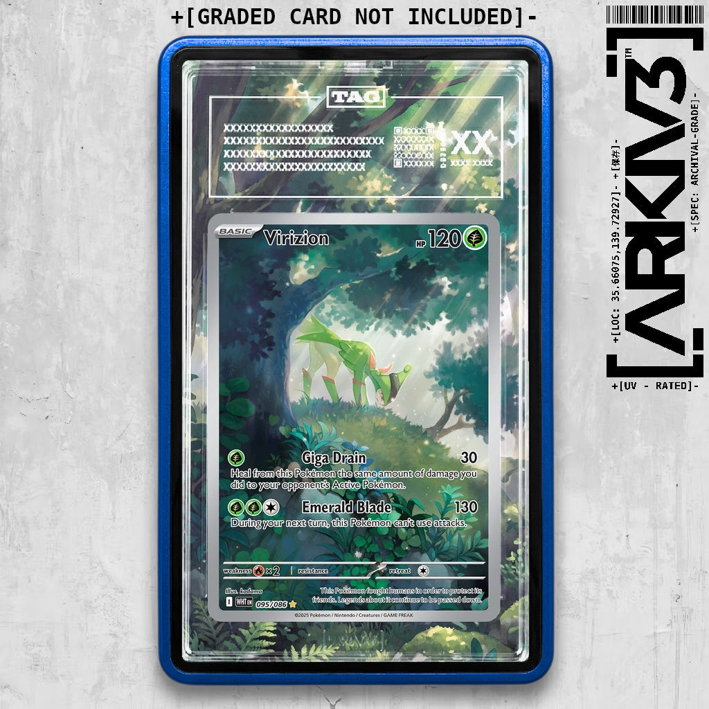 ARKIV3 TAG graded front - Blue