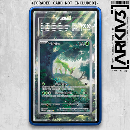 ARKIV3 TAG graded front - Blue