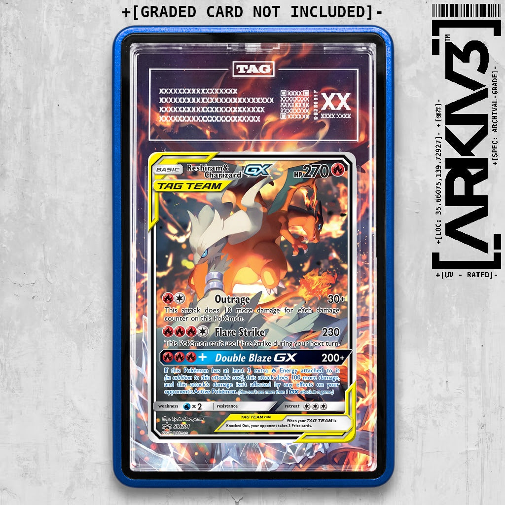ARKIV3 TAG graded front - Blue