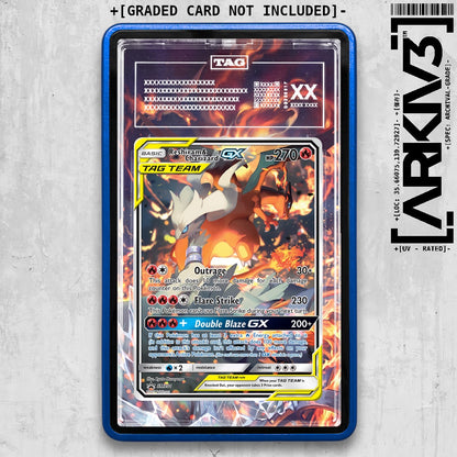 ARKIV3 TAG graded front - Blue