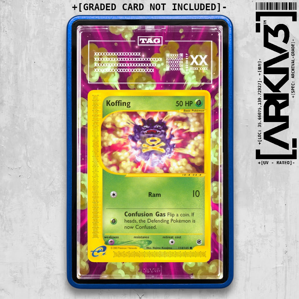 ARKIV3 TAG graded front - Blue
