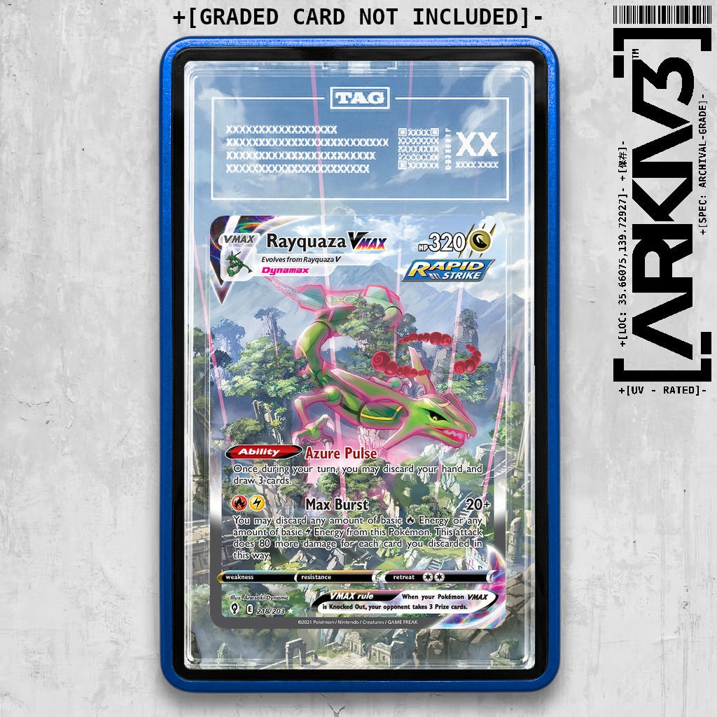 ARKIV3 TAG graded front - Blue