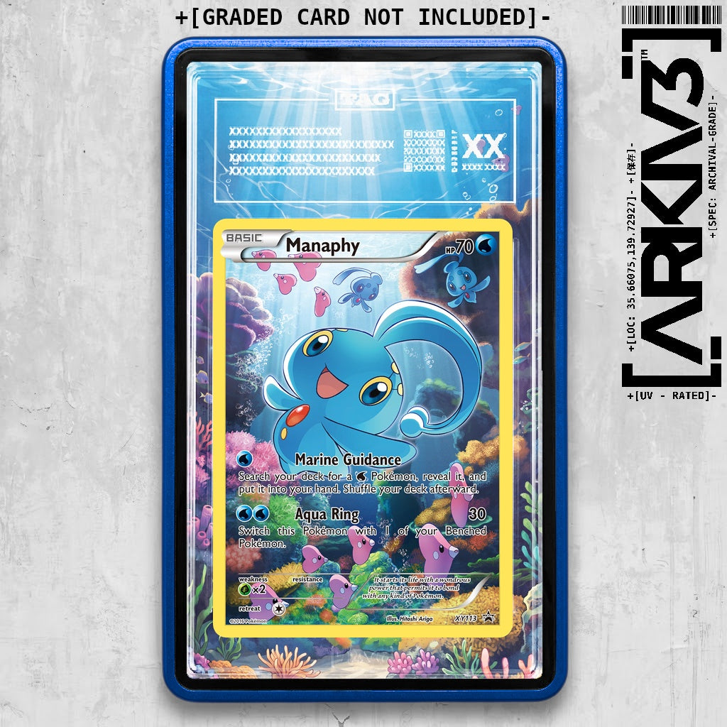 ARKIV3 TAG graded front - Blue