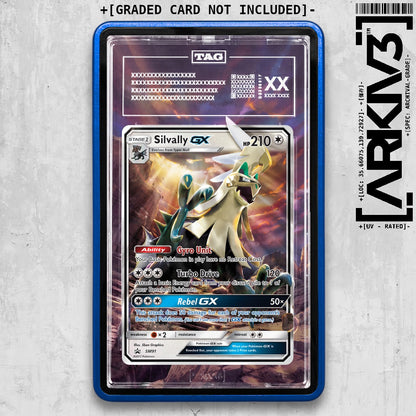 ARKIV3 TAG graded front - Blue