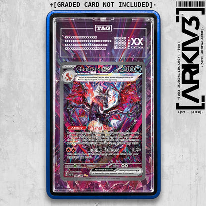 ARKIV3 TAG graded front - Blue