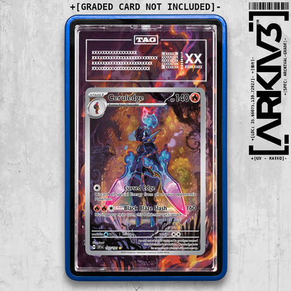 ARKIV3 TAG graded front - Blue