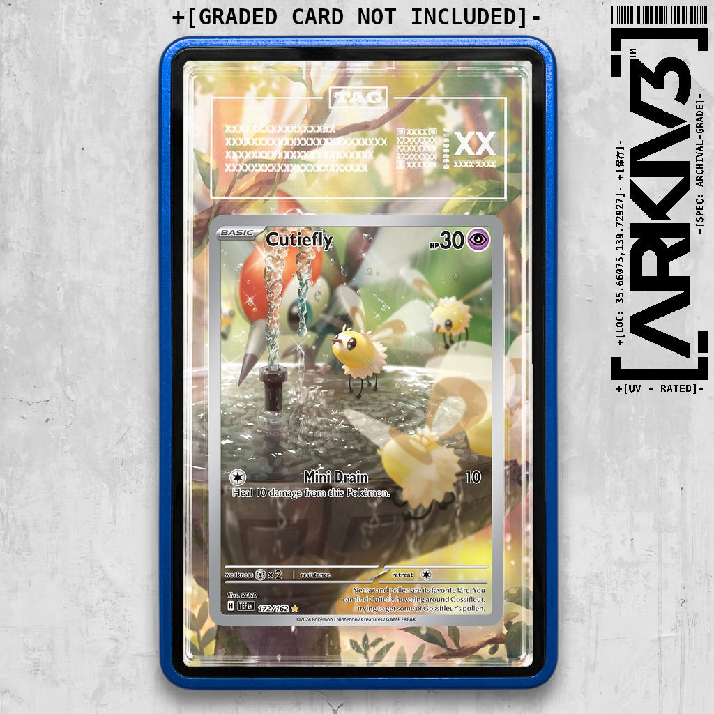 ARKIV3 TAG graded front - Blue