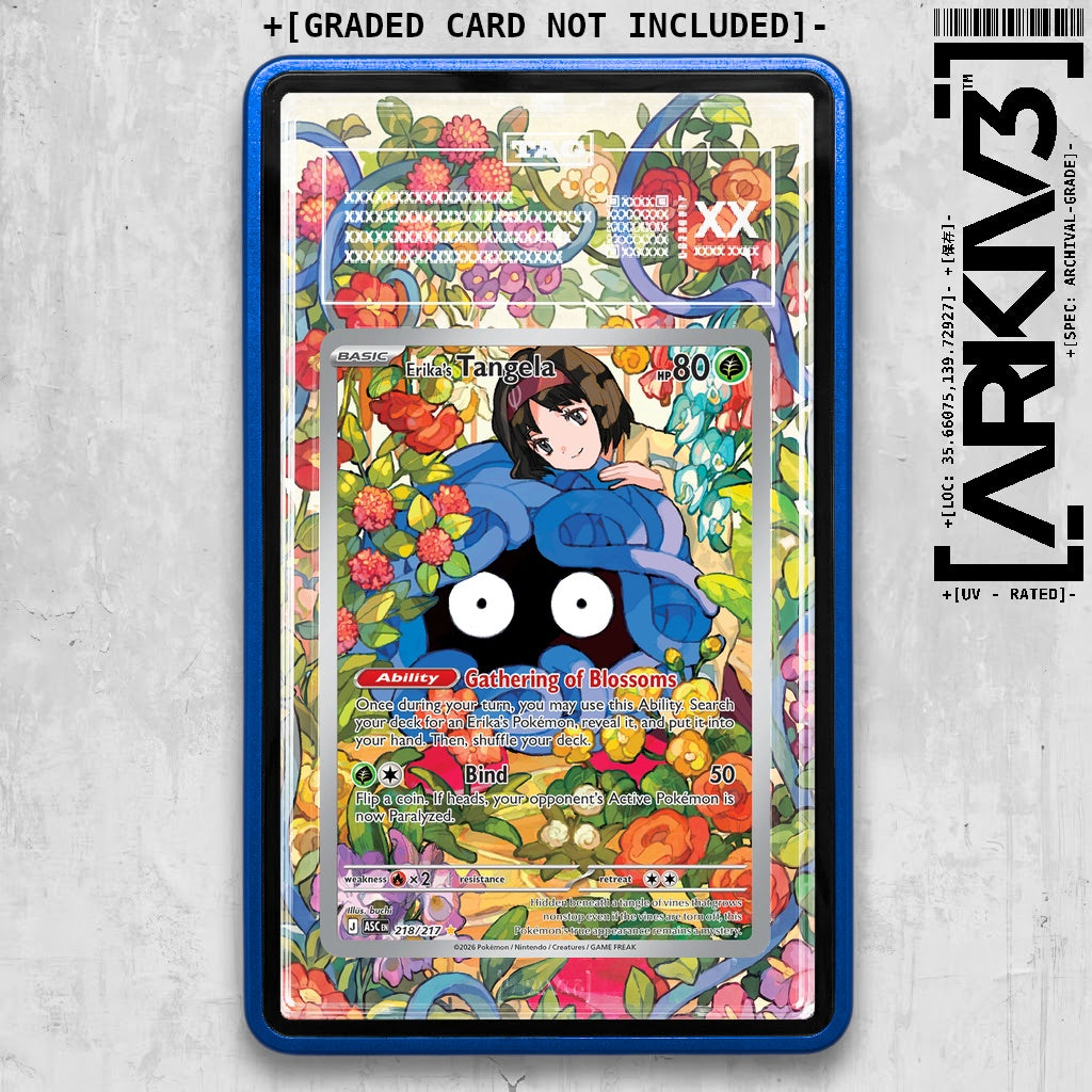 ARKIV3 TAG graded front - Blue